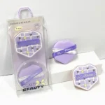 2 + 1 Base Makeup Puff Kit with A Case- BMS-317