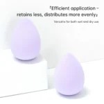 2 + 1 Blending Sponge Plus Powder Brush-Base Makeup Kit- BMS-313 - Image 4