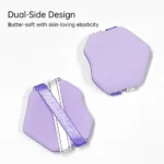 2 + 1 Base Makeup Puff Kit with A Case- BMS-317 - Image 6