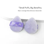 5 + 1 Mini Finger Dual-side Velour Puff Bundle with A Case- BMS-320 - Image 3