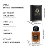 Oriental Ebony Black Men's Perfume 50ml - Image 4