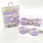 5+1 Dual-side Setting Cushion Puff Bundle with A Case- BMS-331