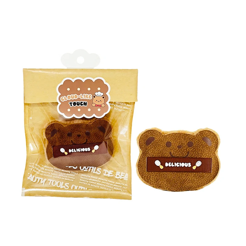 HP-020-5 Bakery Collection Bear Long Velour Setting Puff - Image 1