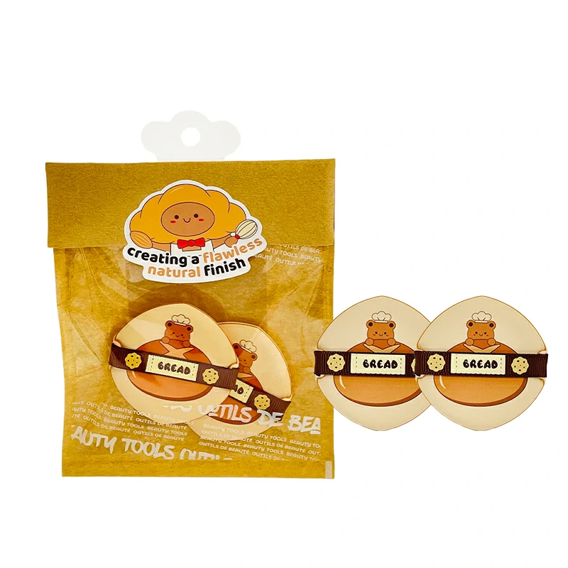 HP-024-5 Bakery Collection Double-Tip Cushion Puff (2 PCS) - Image 1