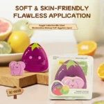 Veggie Collection Mix-Sized Marshmallow Puff Combo 2pcs (Eggplant) - Image 2