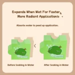 Veggie Collection Puzzle Blending Sponges- 4pcs - Image 3