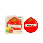 Veggie Collection Long Velour Powder Puff (Tomato)