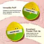 Veggie Collection Long Velour Powder Puff (Corn) - Image 4