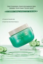 Green Cucumber Calming Luminous Leave-On Sleeping Mask 155g - Image 5
