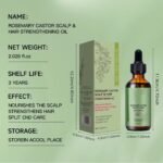 ROSEMARY CASTOR  SCALP & HAIR  STRENGTHENING OIL 60ml - Image 5