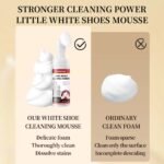 White Shoes Cleaning Mousse 100ml - Image 2