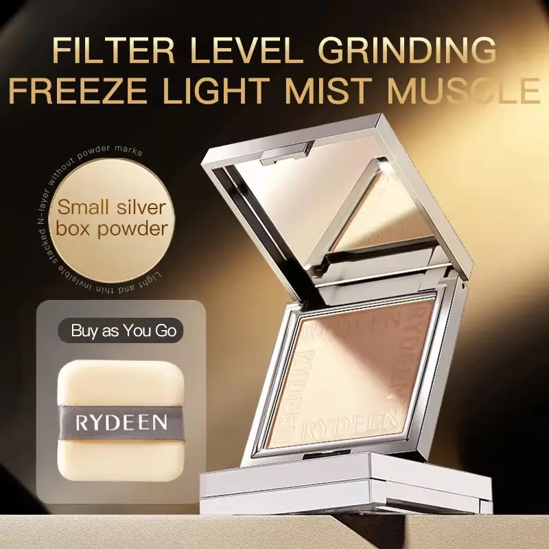 IMG_0668 SMALL SILVER BOX PRESSED POWDER 10g - Image 1