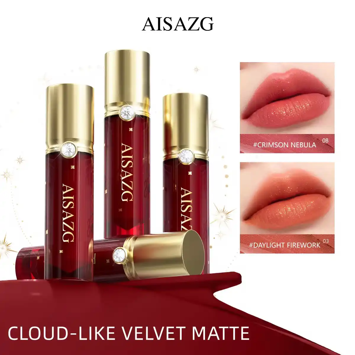 IMG_0675 SHINING CRYSTAL VELVET LIP GLAZE 5ML - Image 1