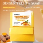 TURMERIC LEMON KOJIC SOAP 100g
