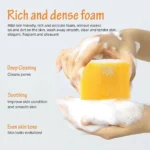 TURMERIC LEMON KOJIC SOAP 100g - Image 2