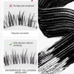 WATERPROOF VOLUMIZING MASCARA BEAUTNTCE 3g - Image 4